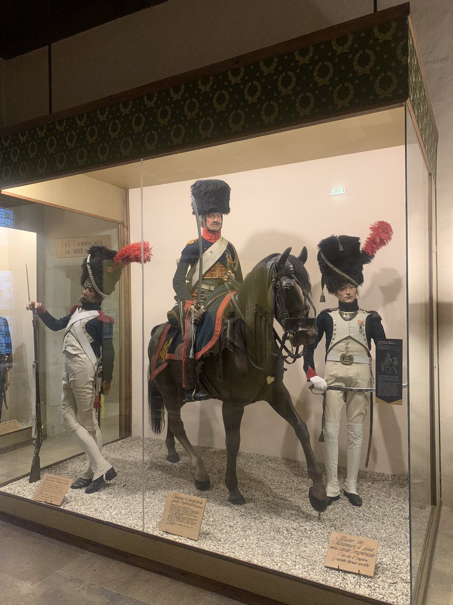 1815fletcher's tweet photo. Just visited the ‘Musée de L’Empéri’ in Salon de Provence which houses a large collection from @MuseeArmee.

I can’t remember a museum like it in terms of quantity of quality items on display from French Rev and Napoleonic Wars.

Fantastique! 

Here is a preview, more to follow! https://t.co/2c3XmL4VNS