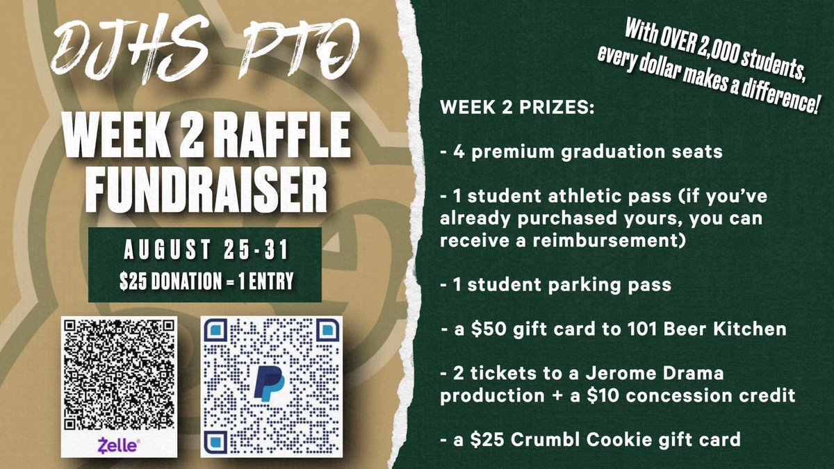 Dublin Jerome HS PTO tweet media