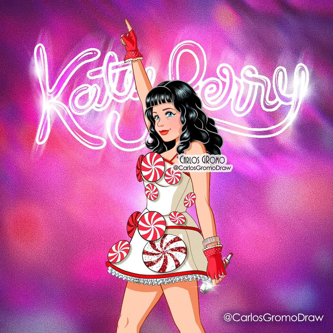 CarlosGRomoDraw's tweet photo. An undisputed icon of pop music's history!🍬 You're our #TeenageDream  @katyperry 🎤 I hope that you like it! 🍭🤭💗
.
🎨 IG: https://t.co/M8LfSI2GDc
🎞️ Tk: https://t.co/oYvSUIeRcl
.
. 
#katyperry #katycats #katyperryfan #CaliforniaGurls #music #digitalart #art #drawing https://t.co/3maJDenbo2