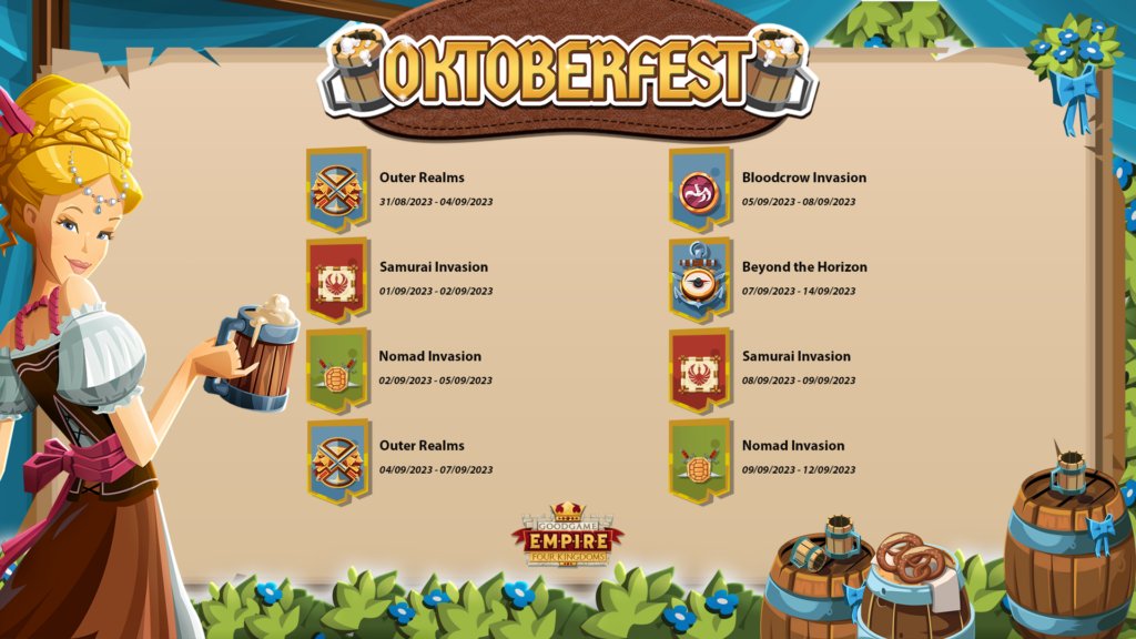 GGE4K's tweet photo. O’ Zapft Is!

Get ready to don your lederhosen and raise your beer steins – the moment you’ve been waiting for is here! 

Check out the new Event Plan now!
via  https://t.co/pZVM21wYsk https://t.co/t53ZhaEma7