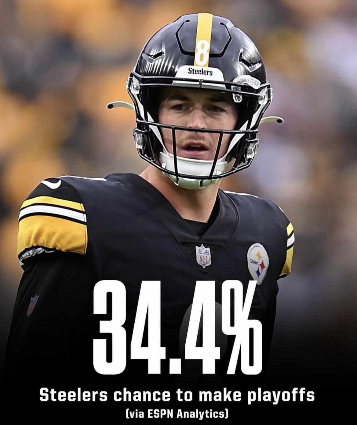 ESPN on X: The Steelers have been eliminated from playoff