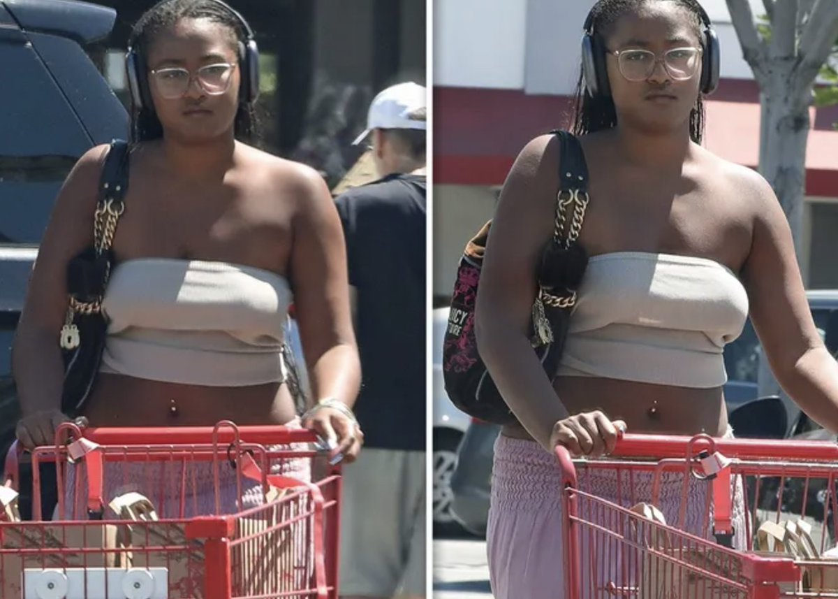 newsBitesByAI's tweet photo. Sasha Obama Shops at Trader Joe's Like a Normal Person https://t.co/Msw1dJMTNG via @YouTube
#SashaObama, #TraderJoes, #FormerFirstDaughter, #WestHollywood, #CasualOutfit, #LivingTheDream https://t.co/ThpUXiAfXb