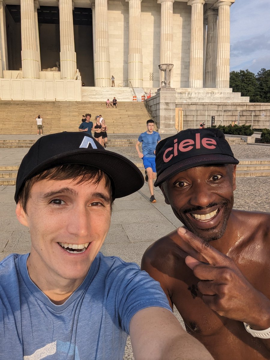 Yes. I ran with @HenriHelvetica and all we did was talk web perf. I'm pretty sure the @astrodotbuild hat boosted my lighthouse score. #devsWhoRun