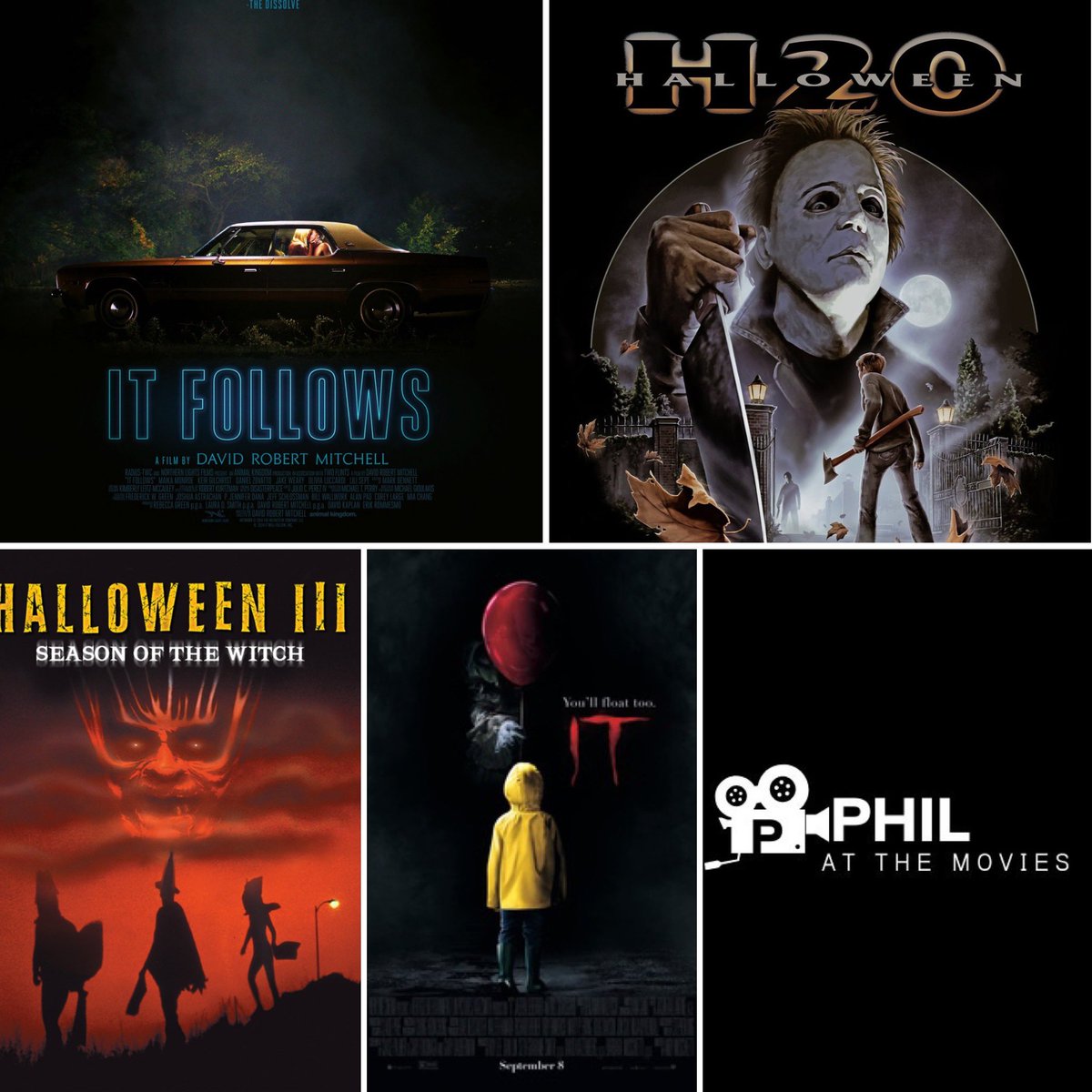 Here’s a preview of Spooky Season Reviews coming up on the pod.🎃

#Halloween #It #HalloweenH20 #ItFollows #scarymovies #ForTheLoveOfMovies