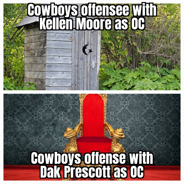 devillek1967's tweet photo. Totally impressed with Dak's playcalling https://t.co/ASbF8xBWtH