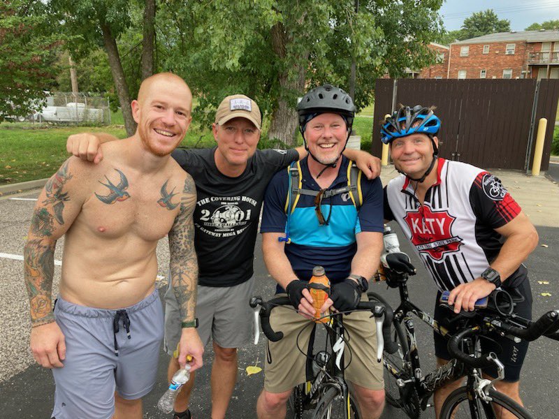 F3 St. Louis (@f3stlouis) on Twitter photo What a week! We crushed our goals this year.
1102 participants logged 30,984 miles togetherā¦
And raised $205,771 to help victims at The <a href="/CoveringHouse/">The Covering House</a>!!
And we ended the week with some great (very wet) fellowship!!
#miles4tch What a week! We crushed our goals this year.
1102 participants logged 30,984 miles togetherā¦
And raised $205,771 to help victims at The <a href="/CoveringHouse/">The Covering House</a>!!
And we ended the week with some great (very wet) fellowship!!
#miles4tch