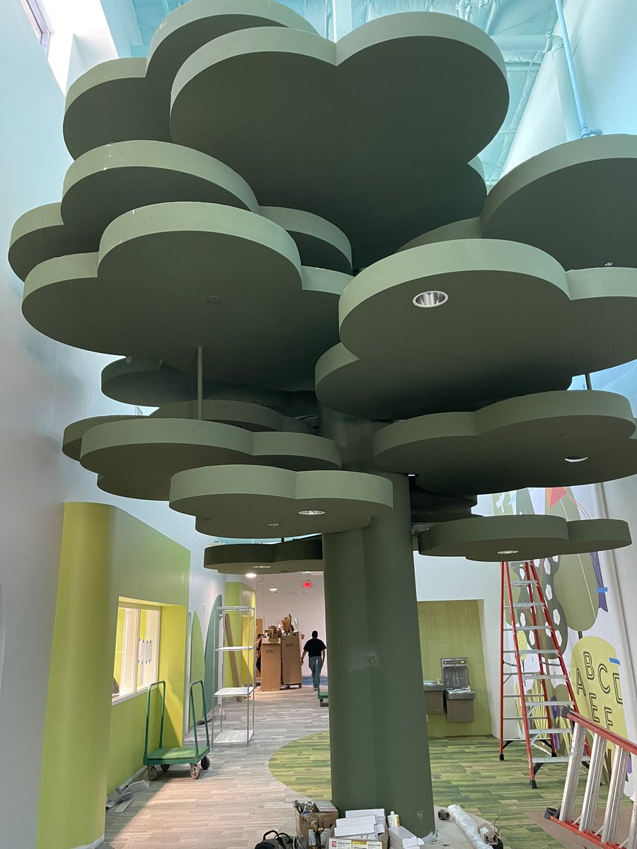 m_salazarzamora's tweet photo. Tomorrow is a really exciting day as we open the first Pre-K center @TomballISD. Can’t wait to welcome our youngest learners to our new Early Excellence Center (EEA)!! This may be one of my favorite projects to design. I know our students will feel the wonderland of learning. https://t.co/3yJteUj0id