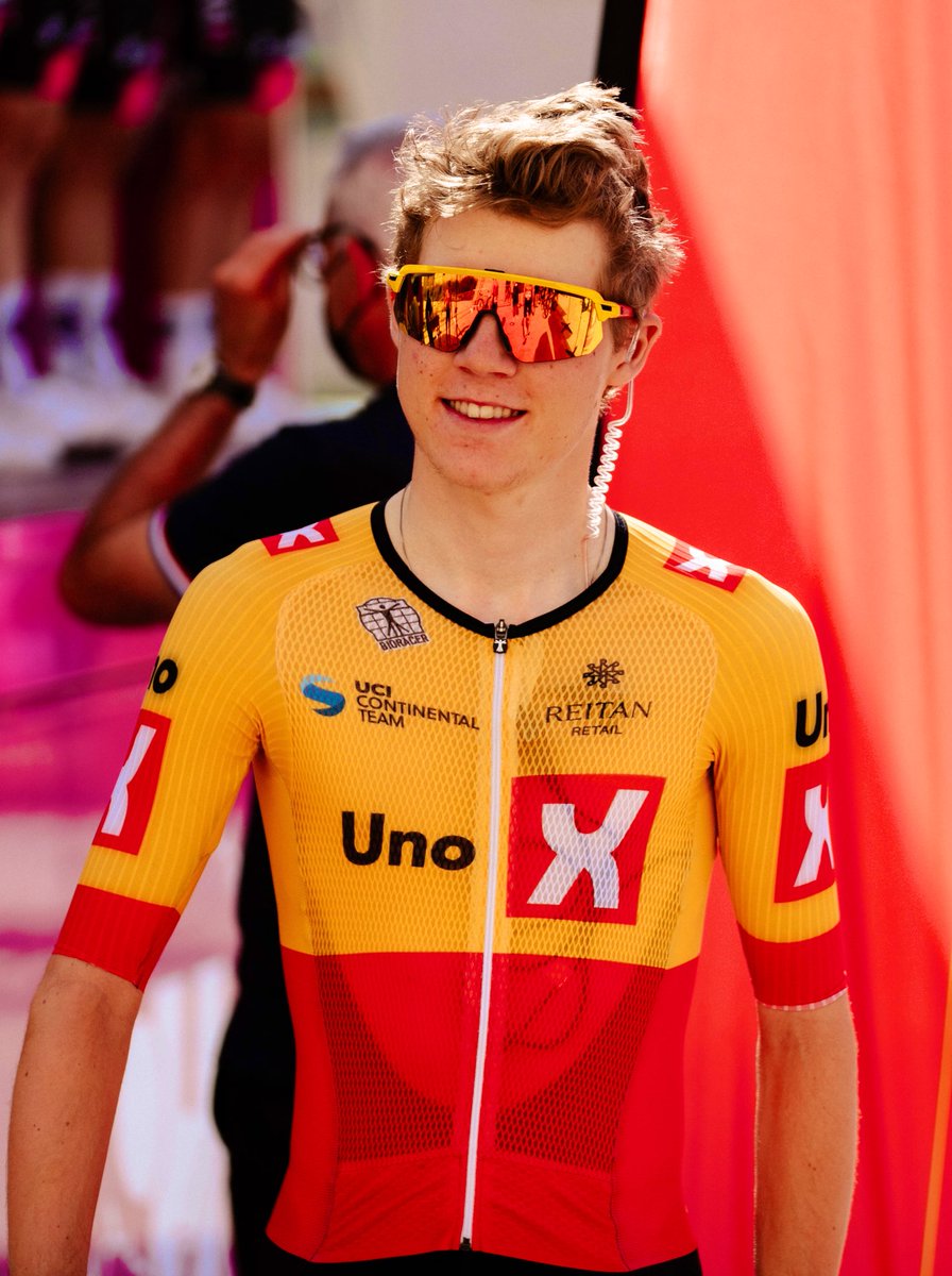 UnoXteam's tweet photo. We are continuing the proud traditions for Uno-X riders @tourdelavenir 🇫🇷

GC 9th for the U23 1st year @JohannesKulset 🇳🇴 and GC 11th for @MrDalbyJensen 🇩🇰 

Superb job by the next gen!

#development https://t.co/ridOG3T462