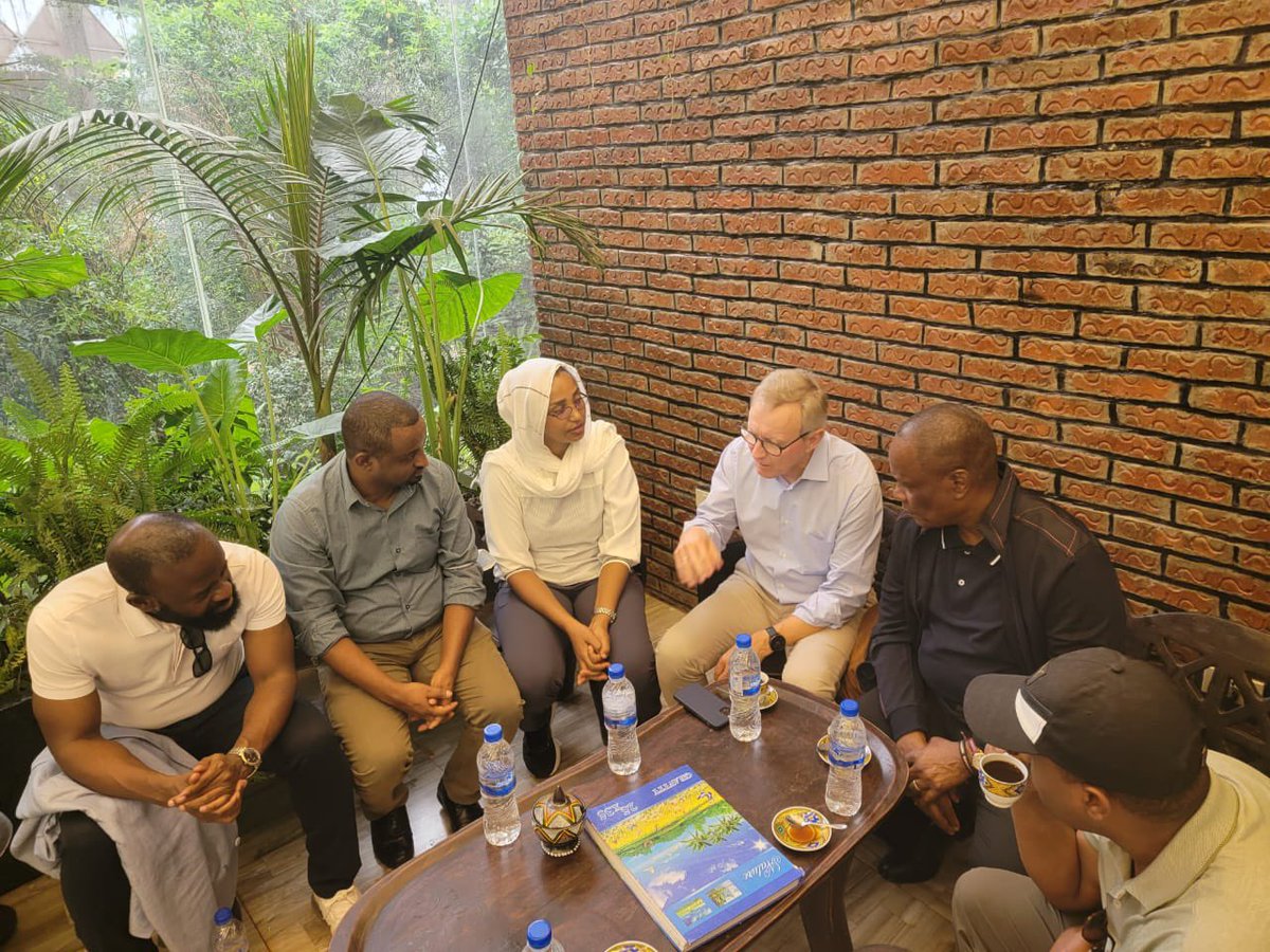 TeybaHassen's tweet photo. Grateful to host Per Heggenes, CEO of @ikeafoundation as we explored Unity and Friendship Parks. Fruitful dialogue ensued on the Ethiopian refugee operation and exciting new initiatives happening in Ethiopia.
Ethiopian Hands for Humanity 🇪🇹🇪🇹🇪🇹🇪🇹 https://t.co/pMiF8srhpO