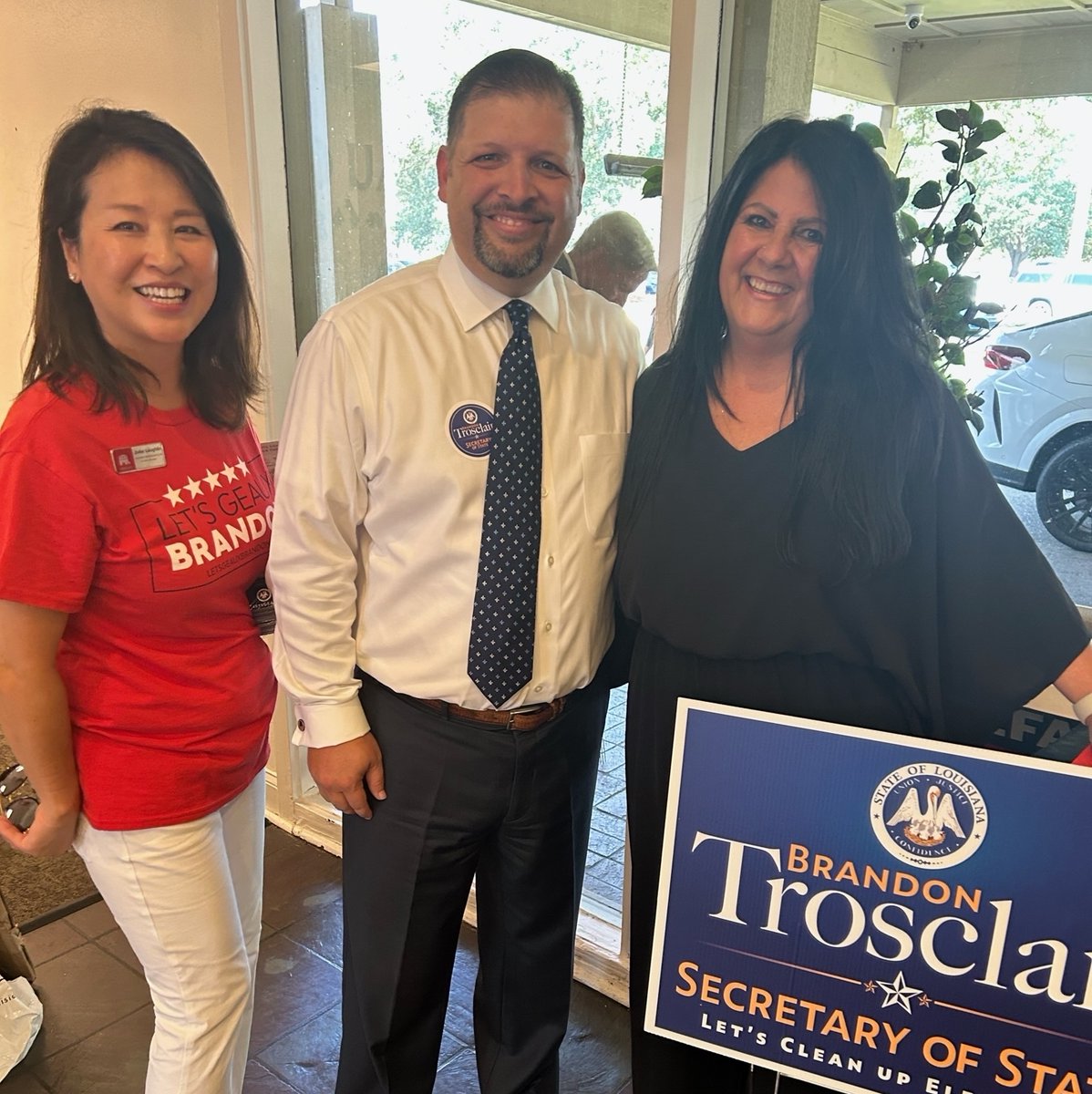 TrosclairSOS's tweet photo. Last week we had busy days and nights traveling across Louisiana, but every mile brings us closer to building a better future for our state. We're keeping the momentum going this week with even more events! #ElectionIntegrity #LASOS #LouisianaSOS #AuditTheVote #LouisianaStrong https://t.co/zdUoJOkHMn