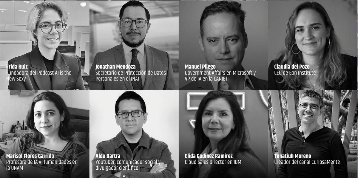 FridaRuh's tweet photo. A veces la vida pasa tan rápido que hasta apenas me está cayendo el veinte de que compartiré panel con estos cracks en el #WiredSummit2023 https://t.co/5N3V0ktWQS