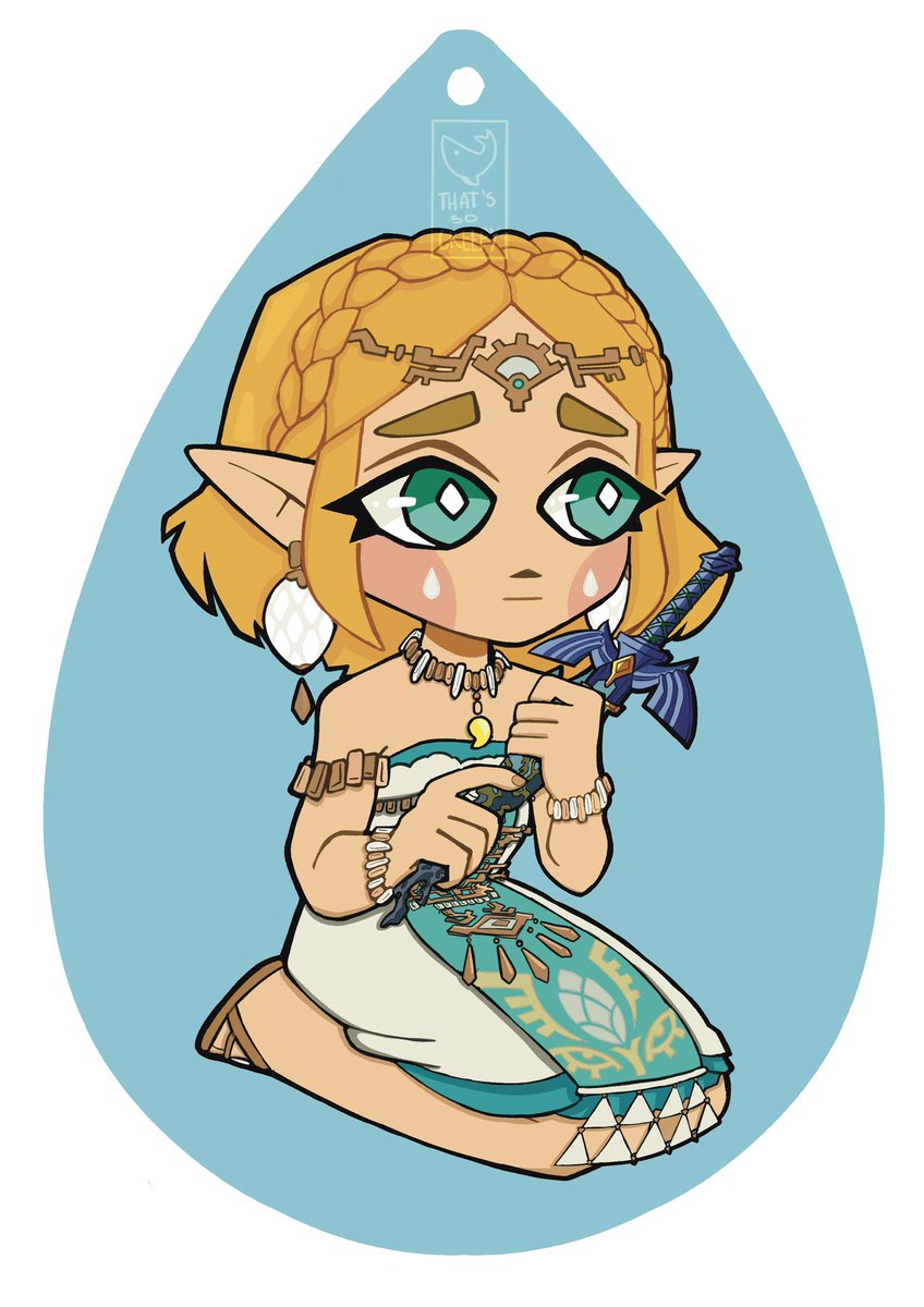 thatssocreepy_'s tweet photo. Zelda years of The kingdom charm design that im actually quite happy with UwU 
Will be in production in next charms batch 
#zelda #ZeldaTOTK https://t.co/FnglUCBM3T
