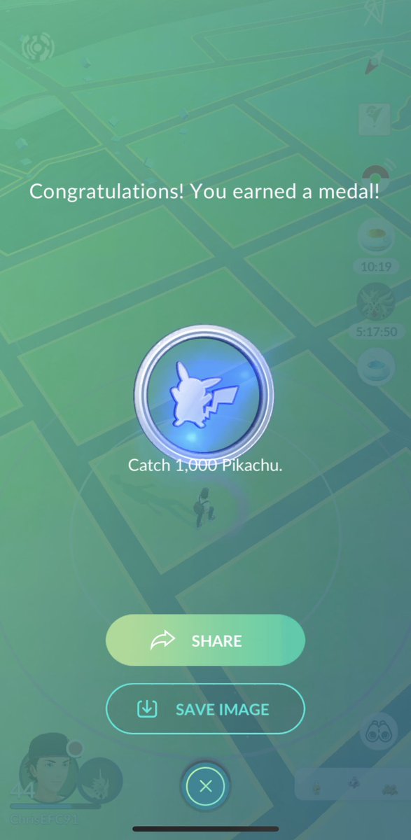 ChrisEFC91 Pokemon Go tweet media