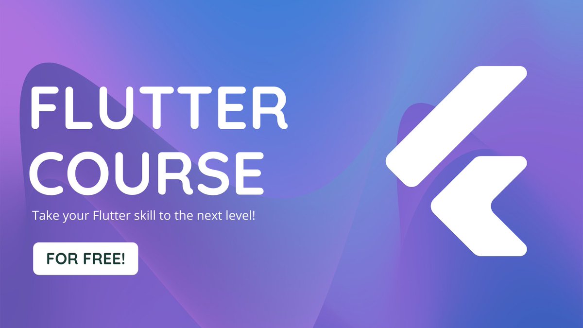 🔥 Our all-in-one #Flutter course is almost ready! If we hit 500 likes, it's yours for FREE!

What you'll master👇
📁 Project Structure
🔐 Email & Social Logins
🔔 Push Notifications
🛠 CRUD Operations
☁️ @AWSAmplify
...and many more advanced topics!

🌟All credit to @salihgueler