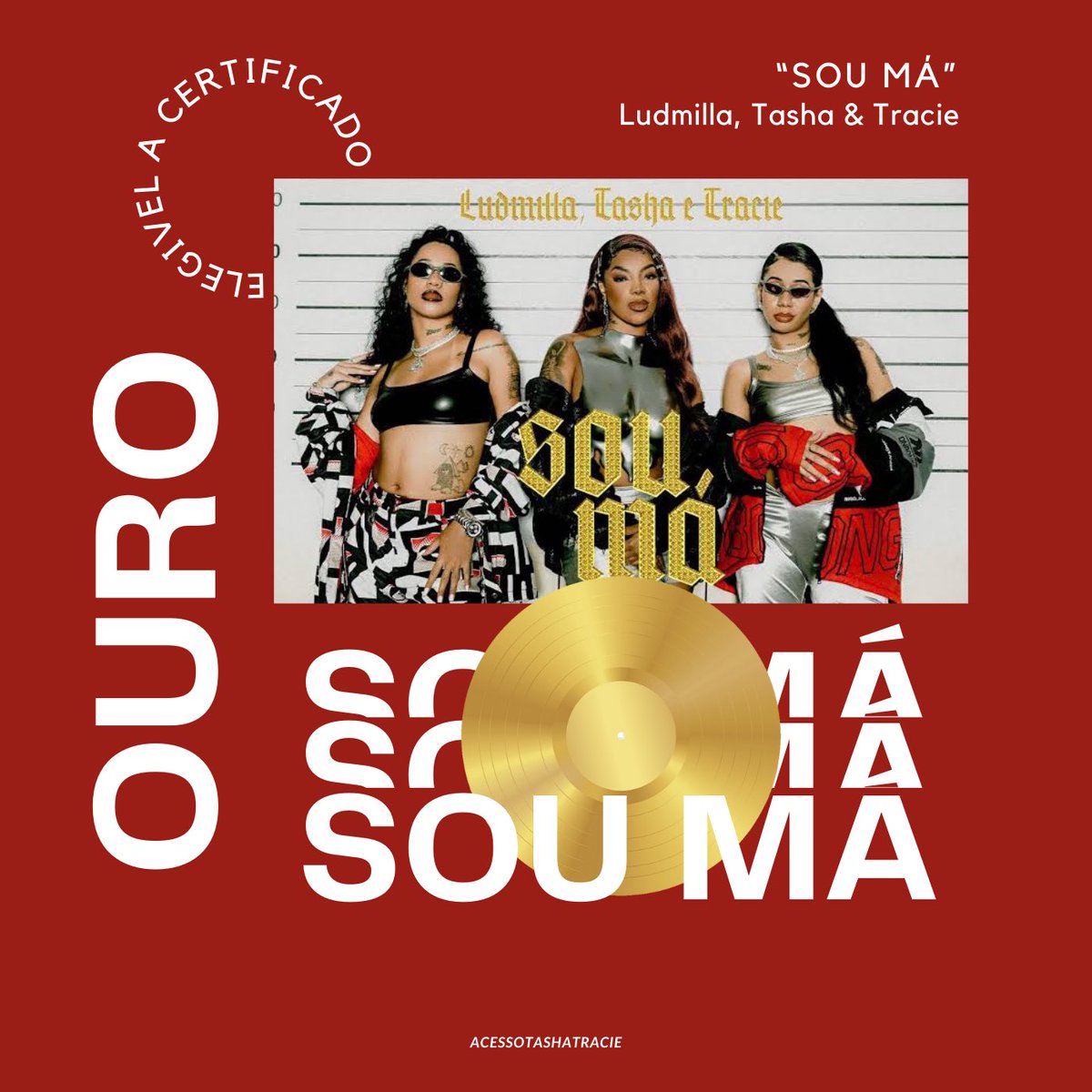 ACTashaTracie's tweet photo. “Tang”, “Sou Má, “Pisando Fofo” e “Cerol Finin” estão elegíveis a certificado de ouro no Brasil pelas vendas superiores a 40 mil copias em território nacional. https://t.co/DAEaVxhqxl
