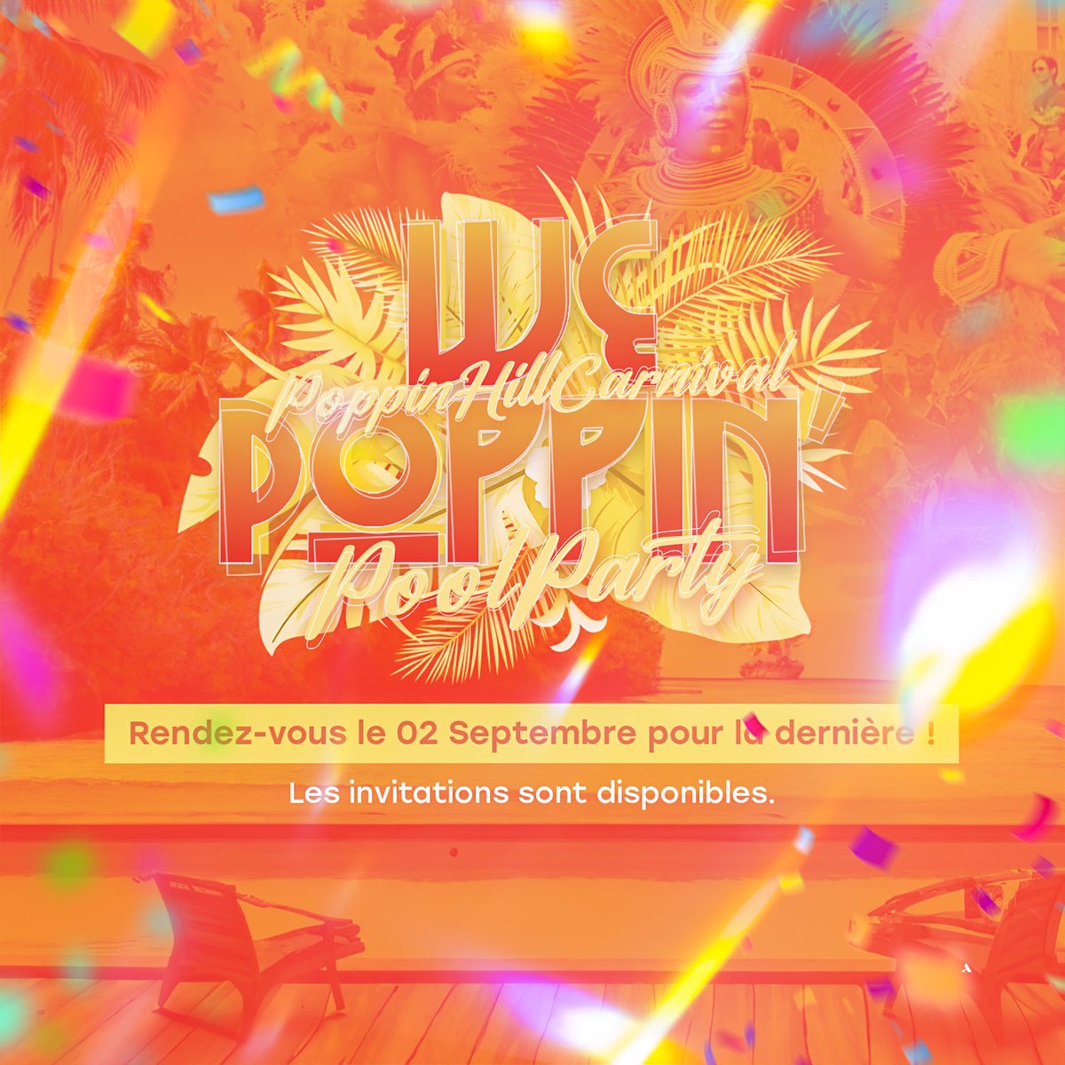 Merci à ceux qui ont répondu présent c’était fort comme d’habitude 🙏🏿🍾. 

Rendez-vous le 02 pour la dernière 🥹😔.