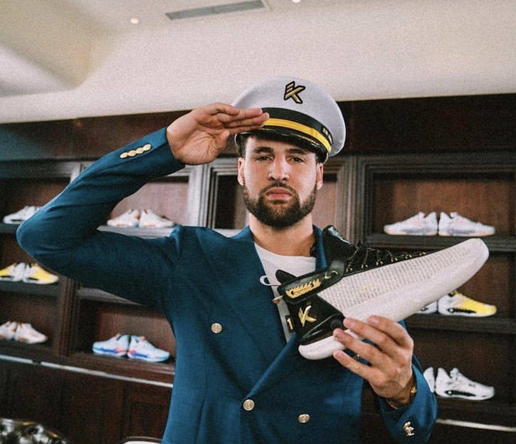 Klay Thompson unveils his 9th Anta signature shoe — the KT 9 — in