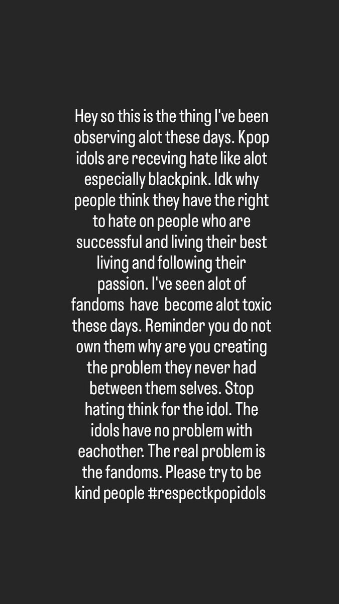Please understand. They are humans too !! And we don't own them. We don't have the right to hate them. They can wear what they want !!.

#KPOP #IDOLS #korean #Respect 
#KPOP #kpoptwt #koreanidols #music #dressing #nohate