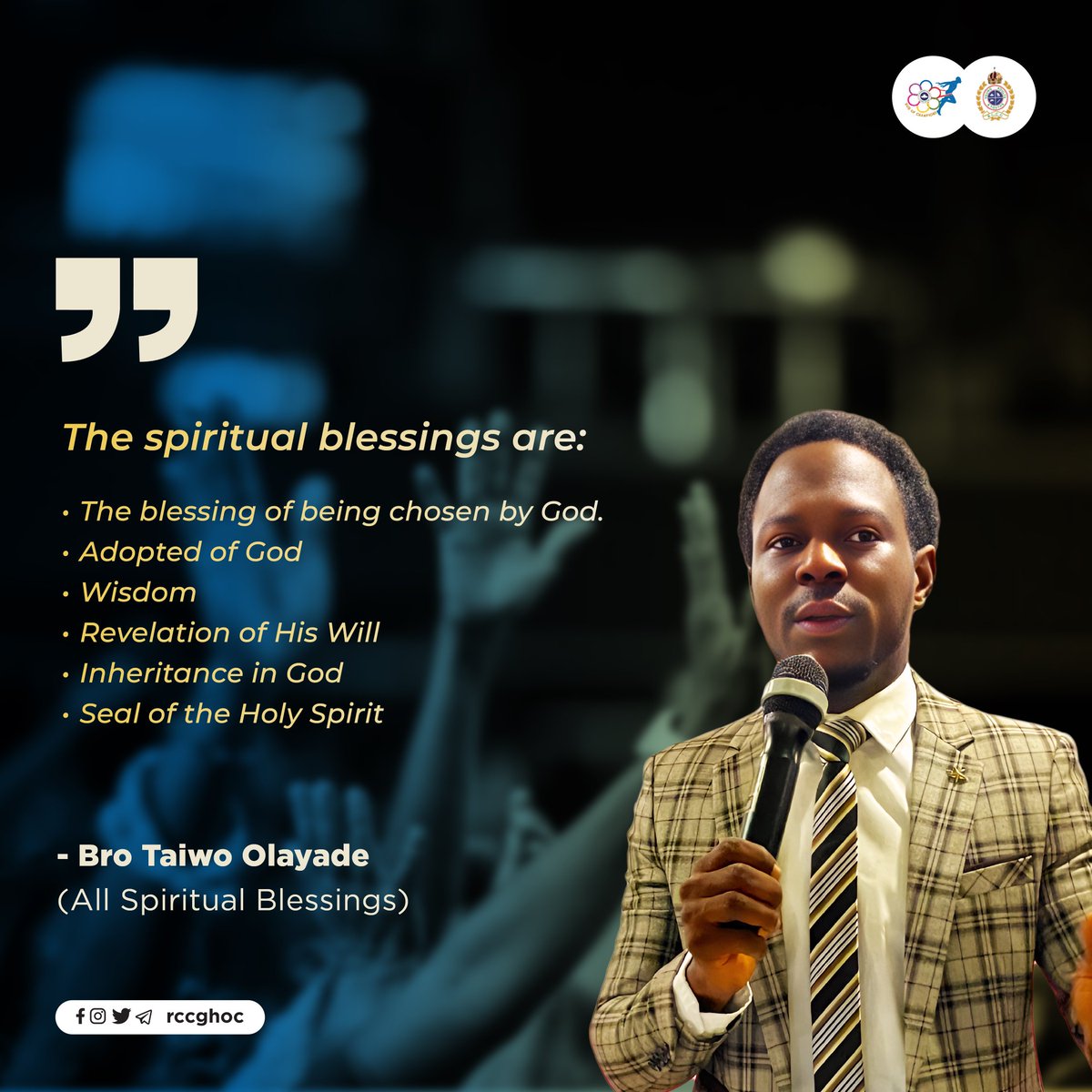 Rccg_HOC's tweet photo. Capturing the Spirit of the Morning Service: Reflecting on the powerful moments and meaningful messages that uplifted our hearts today. 

Let these cherished quotes light our path and guide our week ahead.

#SundayService
#RCCG
#HUBOFCHAMPION
#Quotes https://t.co/qlPHAyGeo1