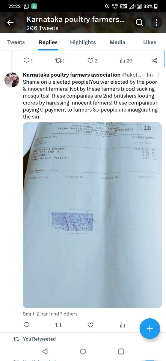 akpfa21's tweet photo. @ibgroup_india Chor company IB! All this assets are from cheating farmers by not paying them payment!! https://t.co/Y5cJ1G8U4a