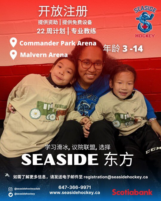 Seaside Hockey is finding ways to teach a much bigger audience. We are reaching out to find players everywhere! #seasidehockey #NHL #Diversity #inclusion #gthl #hockey #nhlpa