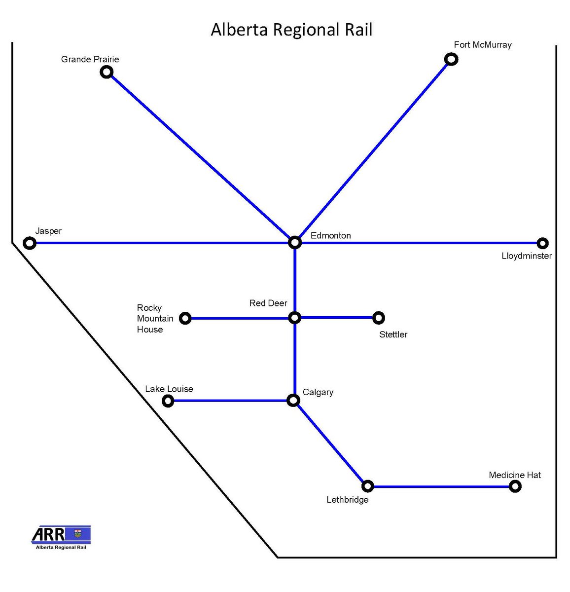 Alberta Regional Rail tweet media