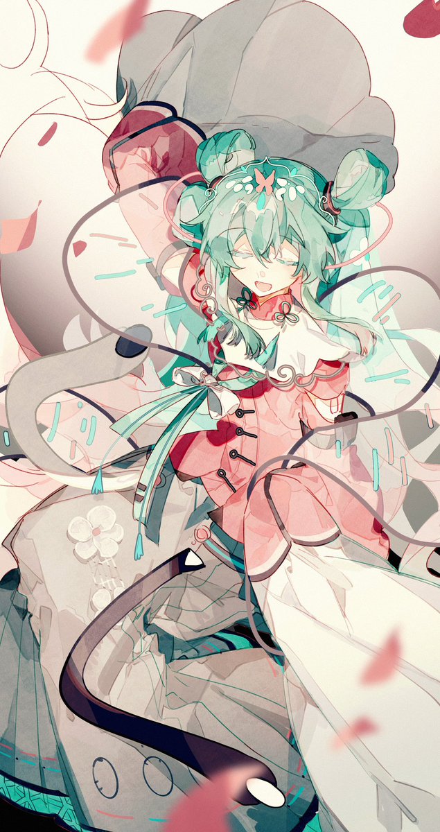 matsushiiiiiiii's tweet photo. #初音ミク 
画了@YAMILUNA39 老师给未来有你画的黑胶设定！ https://t.co/PKU9pG98LJ