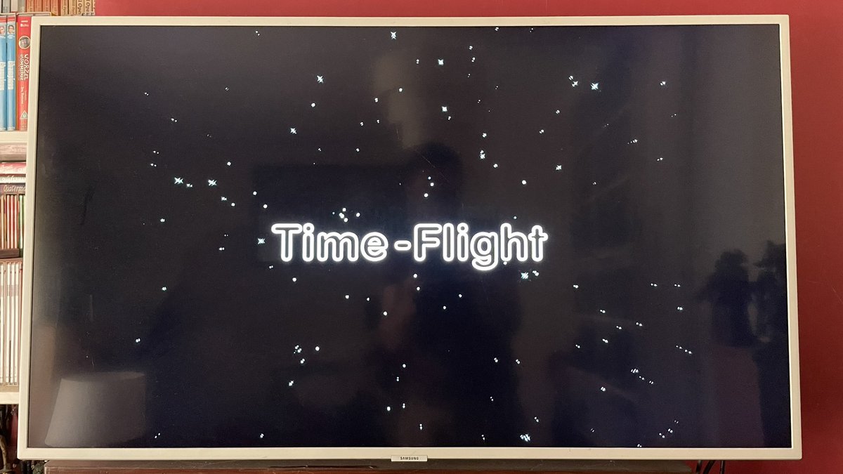 JR1991JR's tweet image. NYSSA: Where are we?  DOCTOR: Somewhere above Hyde Park. The view should be spectacular.  (He turns on the scanner.)  TEGAN: That's not Hyde Park, that's Heathrow Airport! 

#DoctorWho #TimeFlight #80s