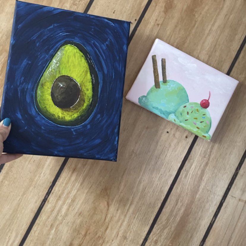 strwberrypff's tweet photo. i painted these by myself and edited them and this took houuurrrss. these were the original paintings that motivated me to start trying etsy :-) these come in white, clear, &amp; holographic!  #etsy #studentloans https://t.co/2iefqeSdF5 https://t.co/0OpQ6srpfk