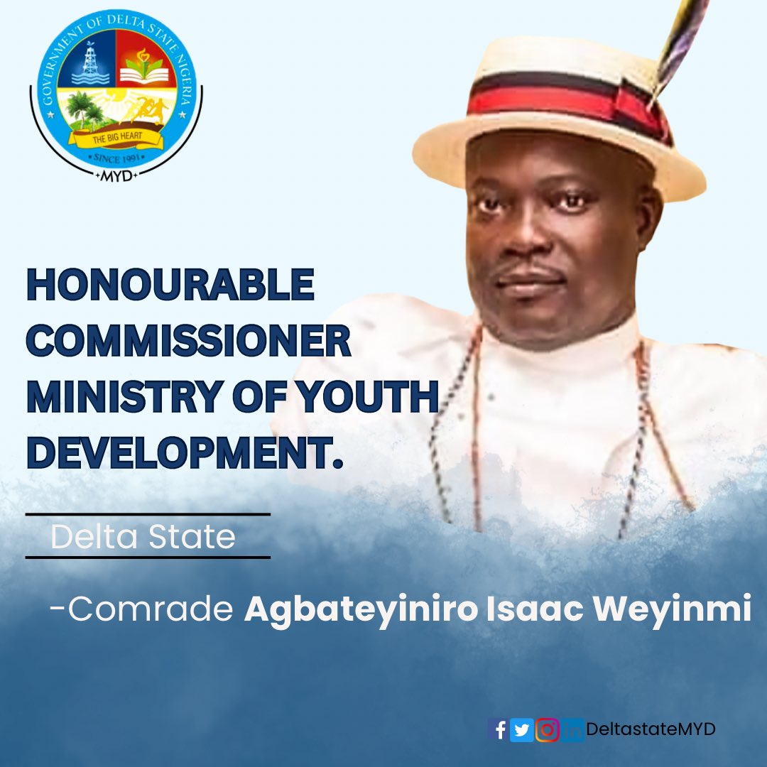Delta State Ministry of Youth Development tweet media