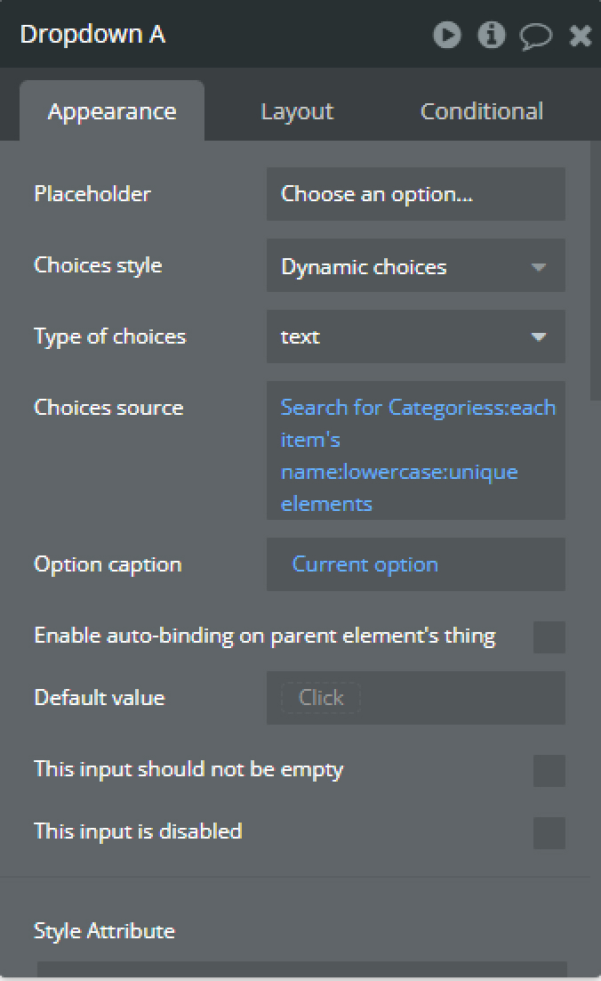 hotgirlinglass's tweet image. Using the &apos;unique element&apos; operator in Bubble?

Case sensitivity matters when trying to avoid duplications of texts when being displayed.
To avoid this, format your text to either uppercase or lowercase.

#buildinpublic #bubbledev