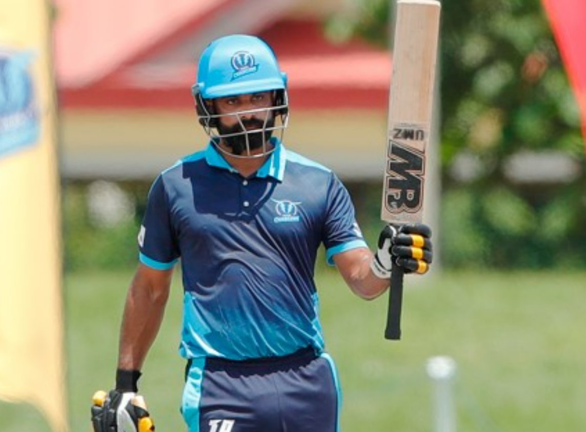 _FaridKhan's tweet photo. Mohammad Hafeez shows up for Texas Chargers once again 🔥 

Hafeez in the Eliminator yesterday: 57 off 22 balls
Hafeez in Qualifier 2 yesterday: 68* off 24 balls 
Hafeez in the Final tonight: 46 off 17 balls 

Big match player. Clutch! ❤️ #USMastersT10 #UST10Masters https://t.co/3l20pfXBnl