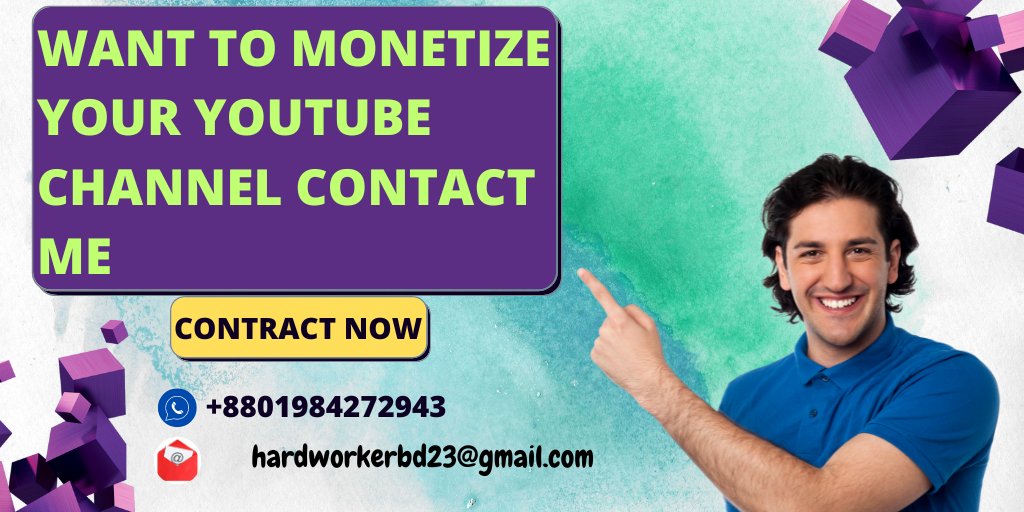 hardworkerbd's tweet image. "📢 Ready to turn your passion into profit? 🤑 Explore the ultimate guide to monetizing your YouTube channel! 💼 Discover strategies, tips, and success stories to maximize your earnings. Don't miss out on this opportunity! 🎥💰 #YouTubeMonetization #PassionToProfit"