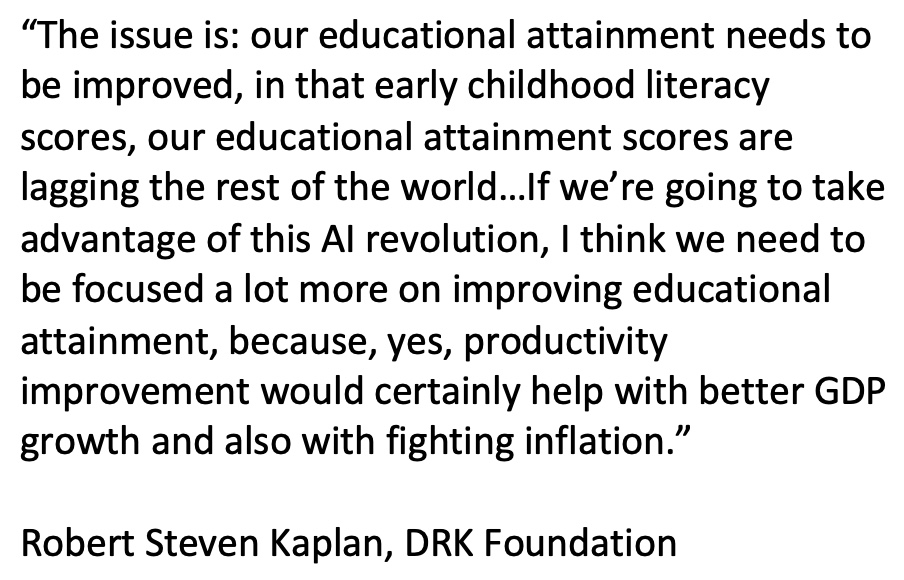 Always exciting to find someone who is widely respected adding their voice to the call for improving early literacy outcomes!

The entire interview is interesting, but the highlight for EL advocates starts at 6:50.

youtu.be/NCE-iBJ9b0c?si…