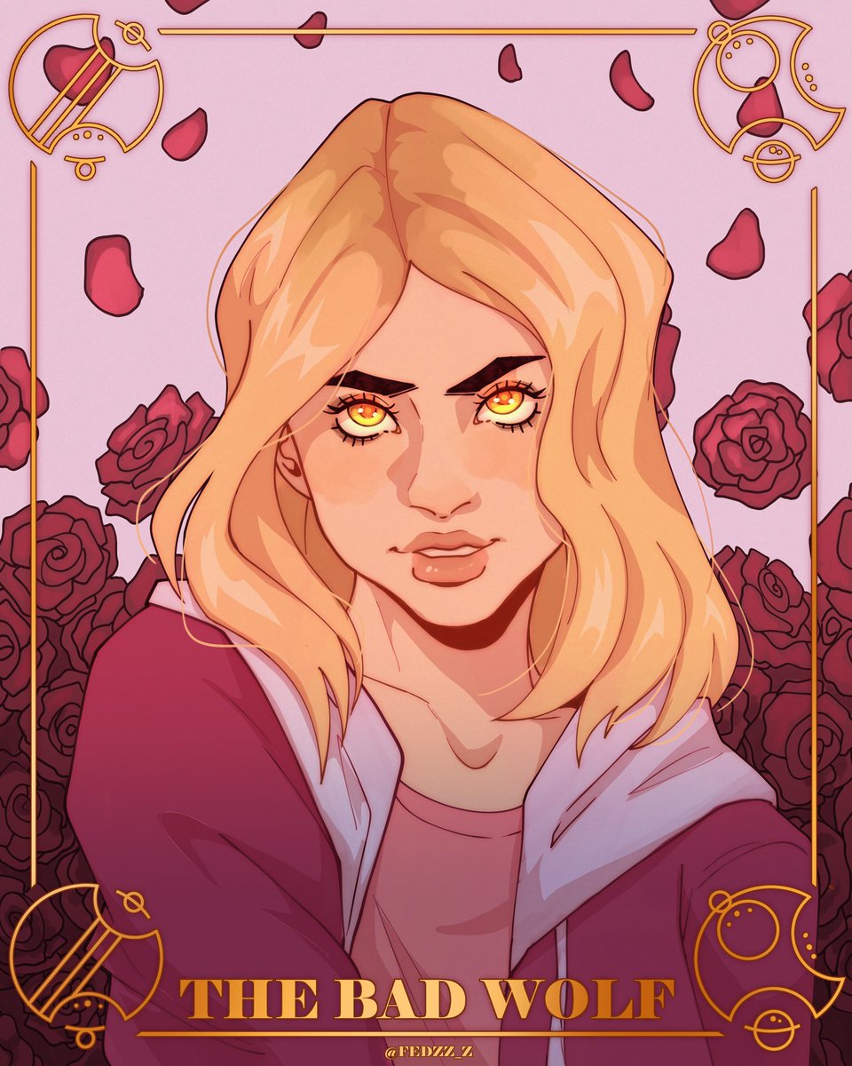 Doctor Who “Companions” (1/9) 1. The Bad Wolf🌹 #DoctorWho #RoseTyler