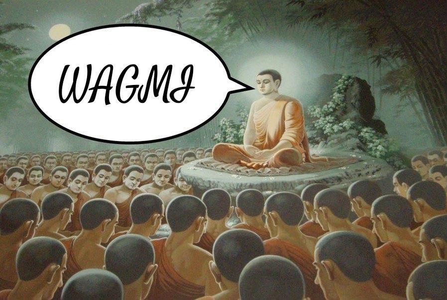 Jeets always panicing and this $WSGMI Holders now : chill bro are you first time ?🔥🔥

#WAGMI #MystaLive
#ARSFUL
#MondayMood #MondayMotivation #sundayvibes