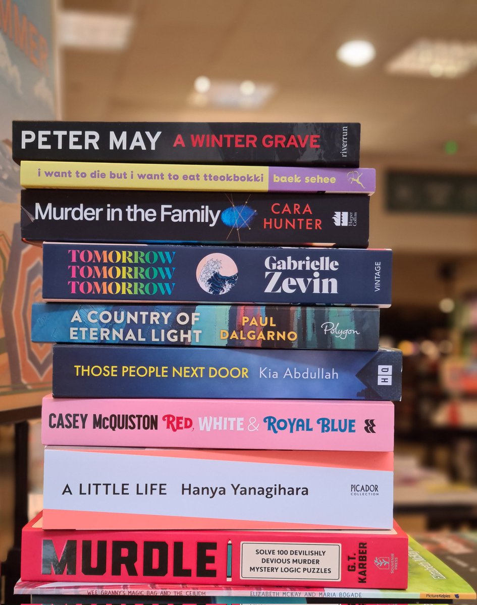 Our top ten bestsellers this week 📚 ⭐️ 🎉 It looks like nine, but Wee Granny's Magic Bag and the Ceilidh is in there too!