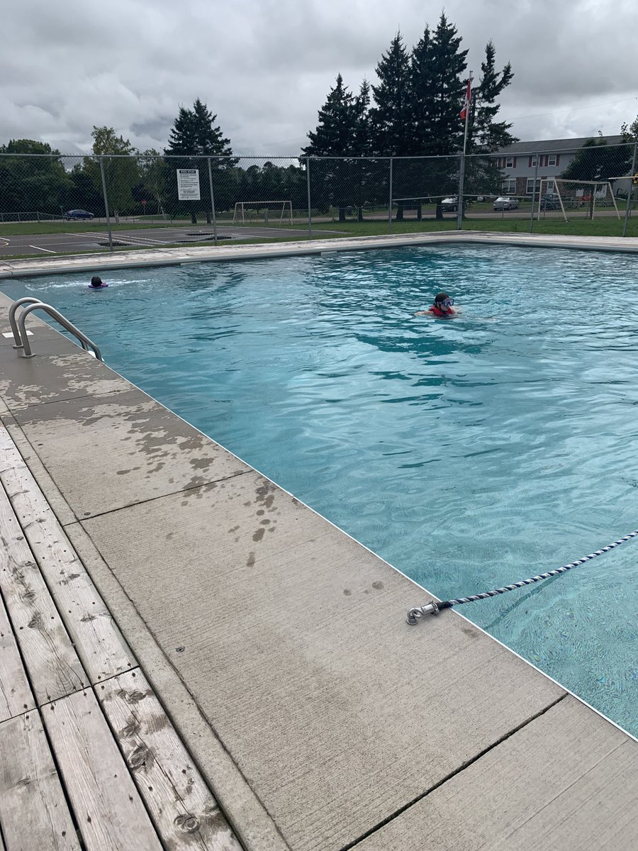 Great fun at Cornwall Pool .