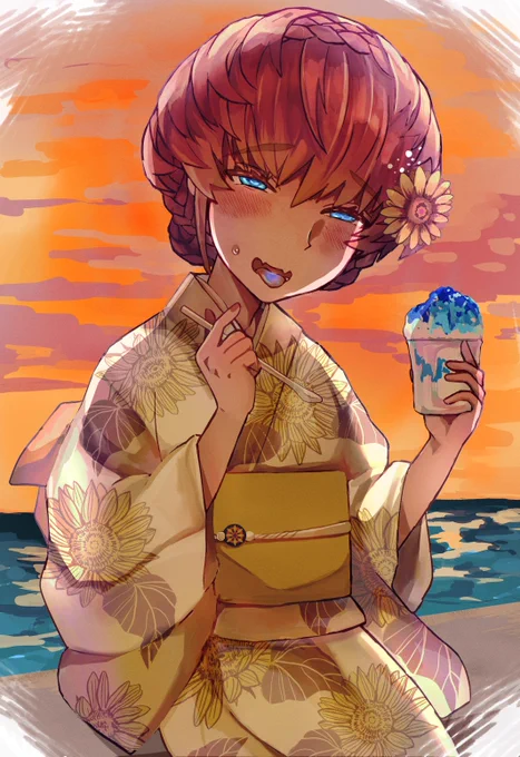 浴衣ゴッホちゃん #FGO 