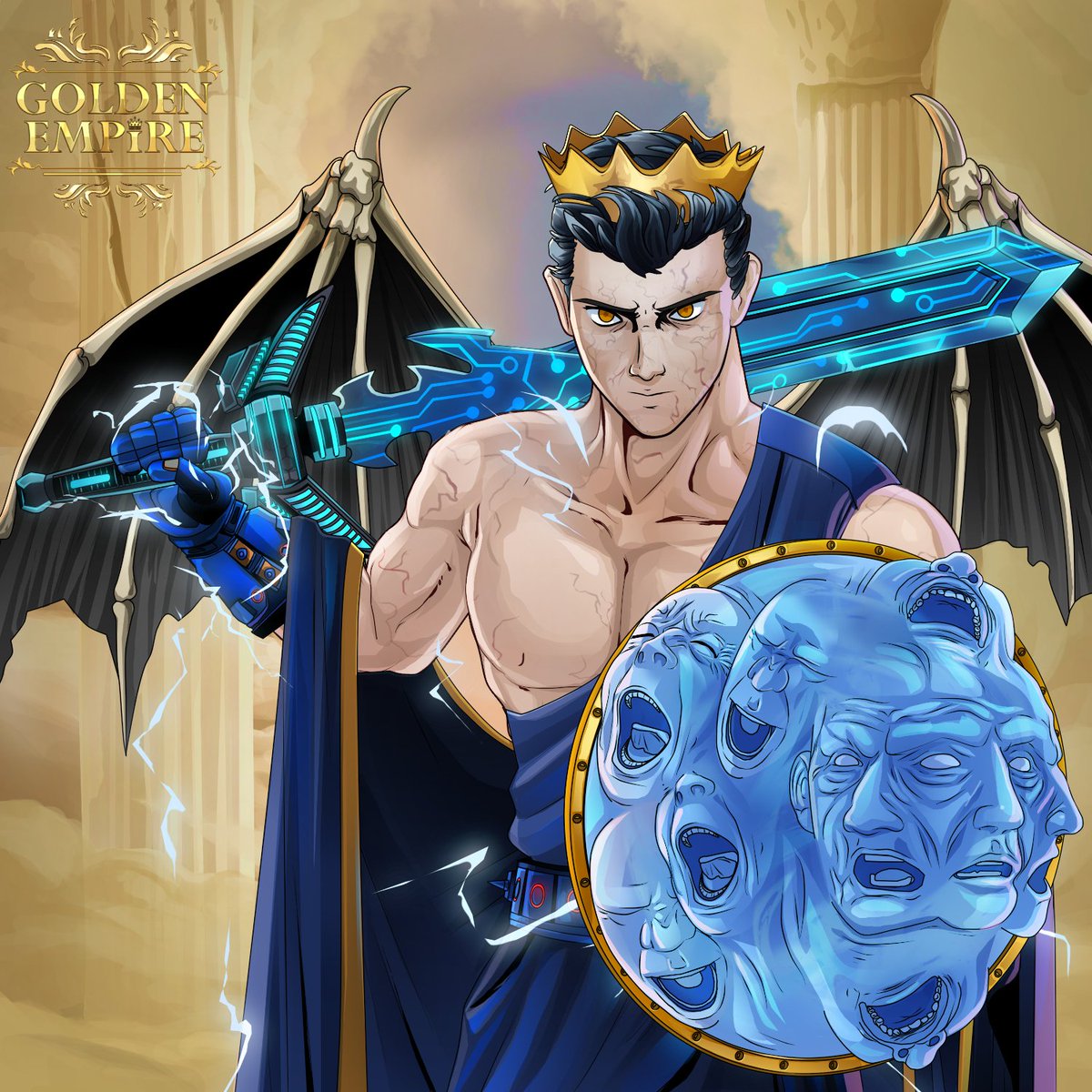 NFTGoldenEmpire's tweet image. Some of the sneak-peaks that we dropped in our discord! ⚠️

Keep an eye on our discord for random $GOLD airdrops! 💠

Gods 2.0 is coming ⚜️

#VeChainNFT #VeChain #VET $VET $GOLD $VTHO #VeChainHasNFTs #sol #ada #hbar