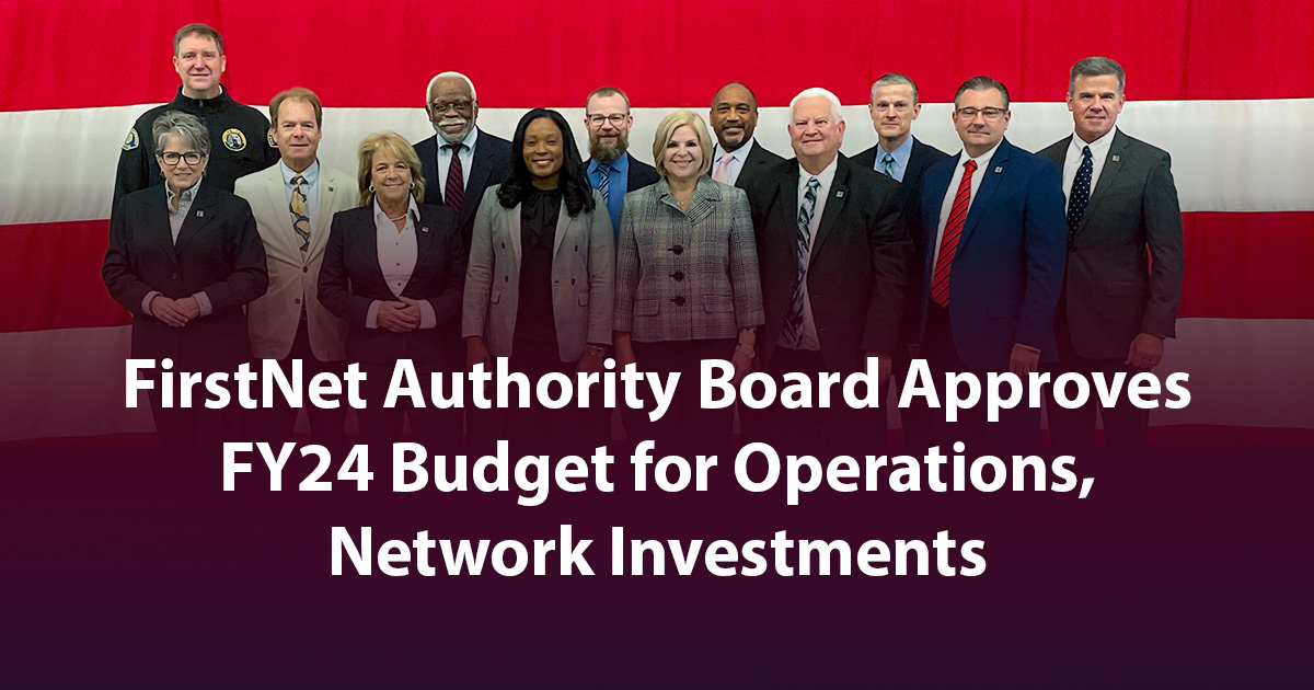 FirstNet Authority tweet media