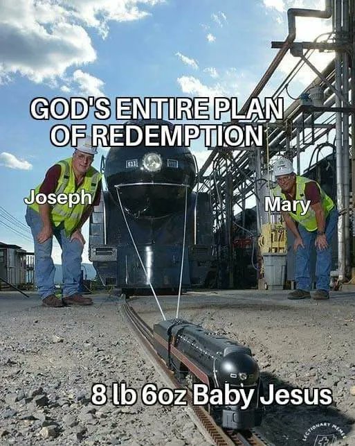 Lectionarymemes's tweet photo. My wife requested I post this one. It's the only one she remembers-Paul

Christmas Day 2020!
Luke 2, John 1, Matthew 1 https://t.co/DVN4XNjfaz