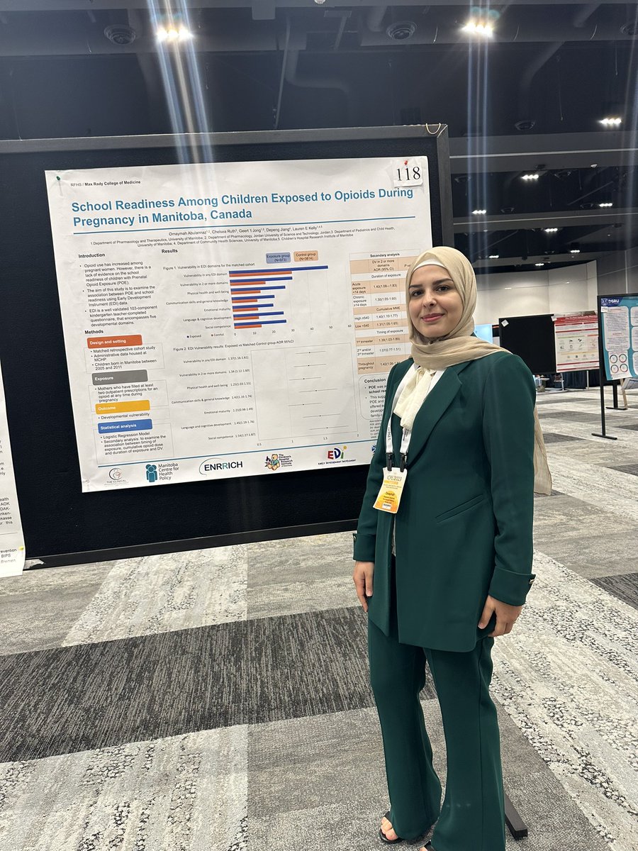 OmaymaAbulannaz's tweet photo. It has been a rewarding experience to attend ICPE, present my data, gain valuable feedback and connect with fellow researchers! #icpe2023 #SafeRx4Kids https://t.co/EYHfGG1pIR
