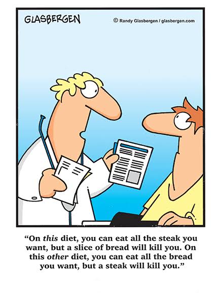 robertlufkinmd's tweet photo. Everyone agrees that we should eat a 'healthy diet'. 

The problem is the inconsistent message about what that actually is. 

We need to do a better job at this. https://t.co/YFFmOLtdmh