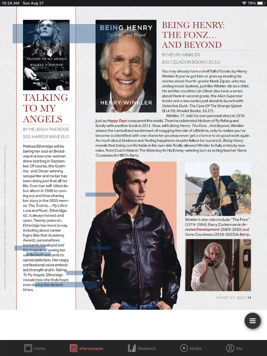 dsantat's tweet photo. Parade Magazine lists the top 12 Celebrity Books coming this Fall. I have 2 books on the list: THE SECRET SOCIETY OF AUNTS AND UNCLES written by #JakeGyllenhaal &amp; Greta Caruso (SEPT 5) and DETECTIVE DUCK: THE CASE OF THE STRANGE SPLASH by @hwinkler4real and @linoliver (OCT 17) https://t.co/bdq5MWPQXg