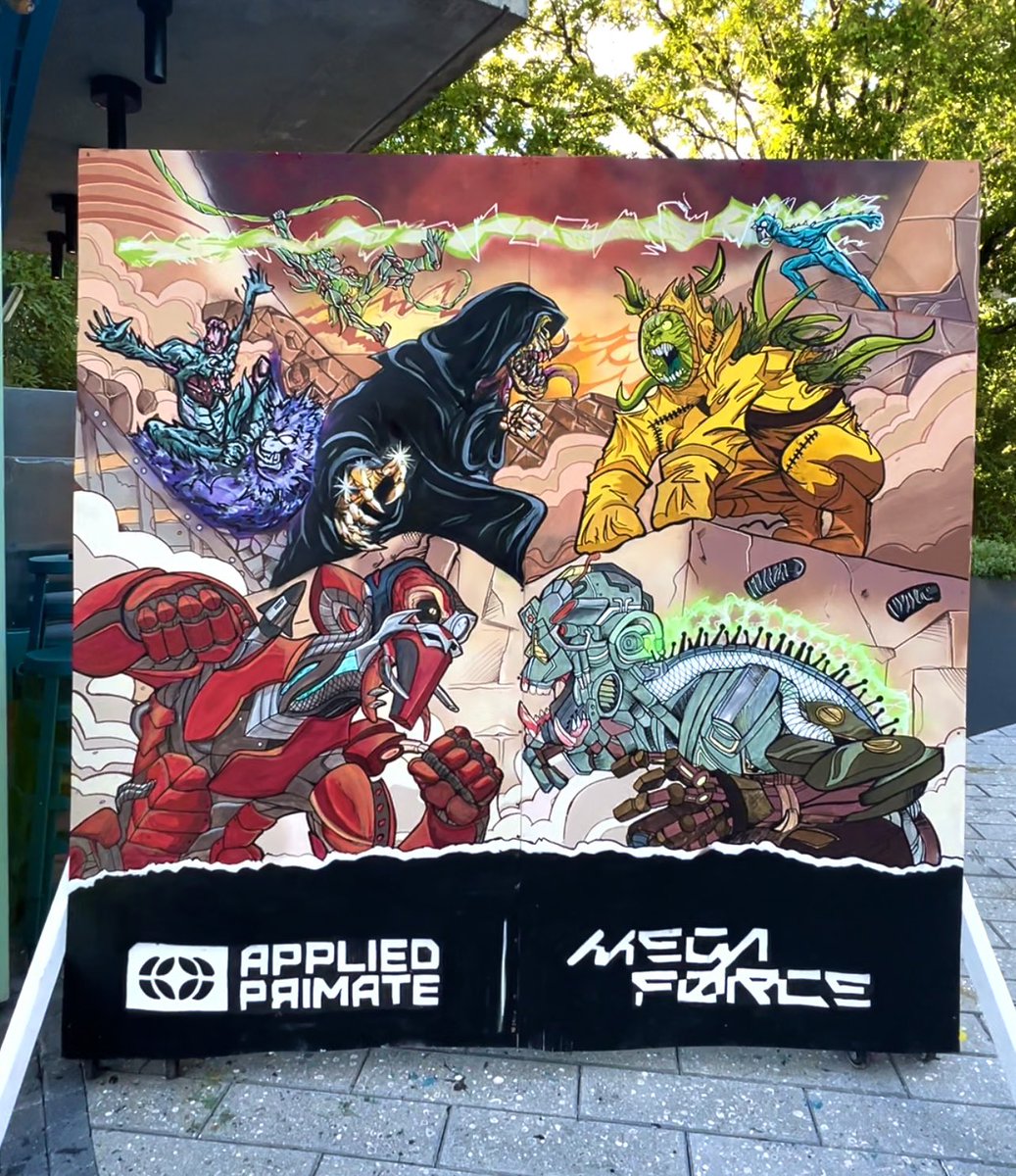 projroadmap's tweet image. Fuck It Saturday was amazing 🧪 Our artist team painted 8 murals and we are so happy everyone loved it! Thank you 
 to @boredapeyc @appliedprimate @mutant_cartel and @yugalabs for letting us bring this vision to life!

Thank you to our amazing artist team @rocsolmiami…