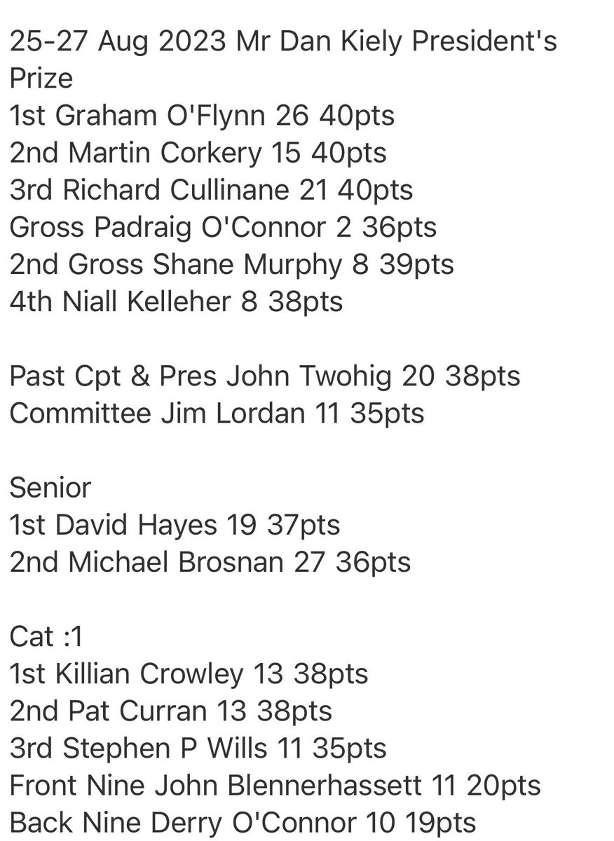 ⛳Macroom Golf Club🏌 tweet media