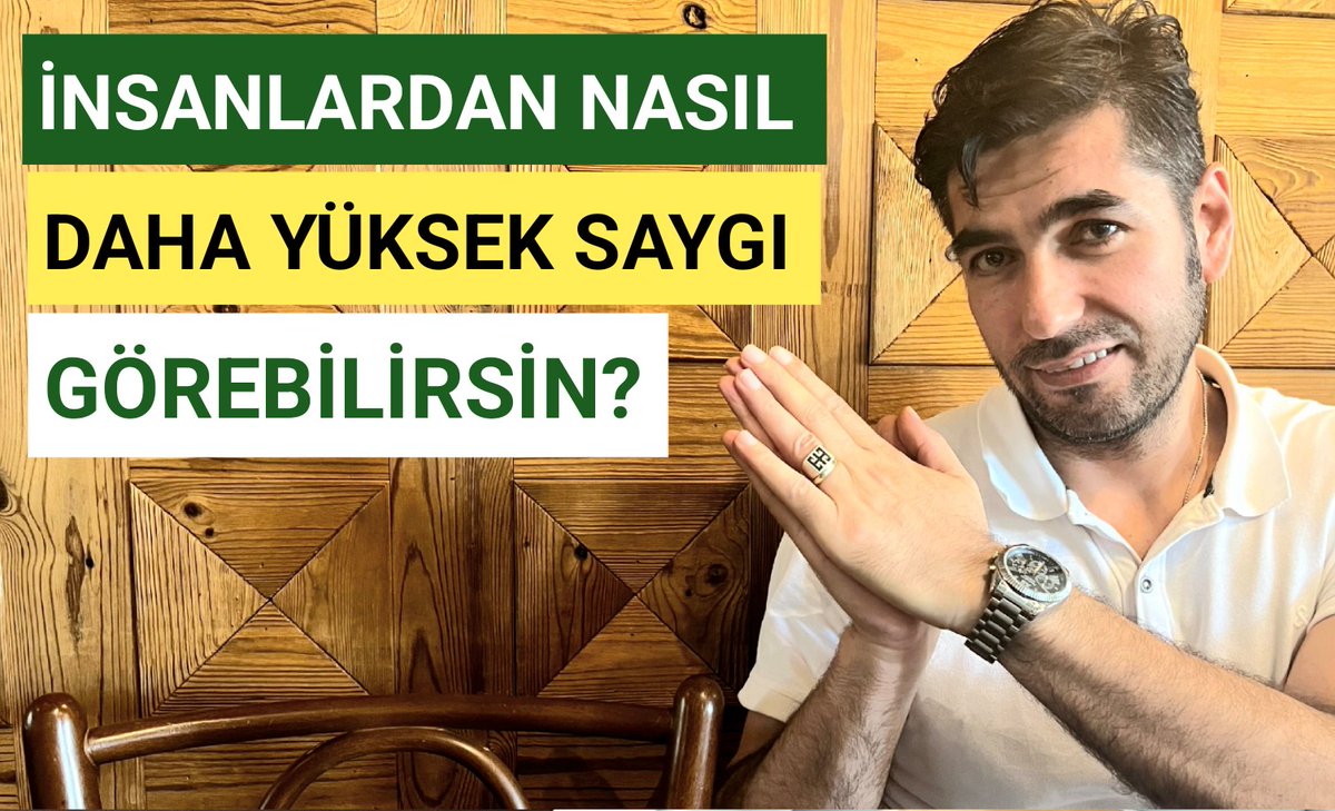 İNSANLARDAN NASIL DAHA YÜKSEK SAYGI GÖREBİLİRSİN?
İzlemek İçin : youtu.be/jyeBvD7oXpE?si…

Kanalımıza Abobe ol Geliş!

#yükseksaygı #saygıgörmek #kişiselgelişimvideoları #Trakya #Şaban #Pazar #Gizem #Sofia #Çocuk #Ferrari #Güzellik #iphone #DilanPolat #Tarkan #TürkBüyücü #Eşinden