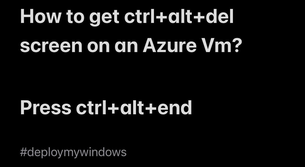 deploymywindows tweet picture