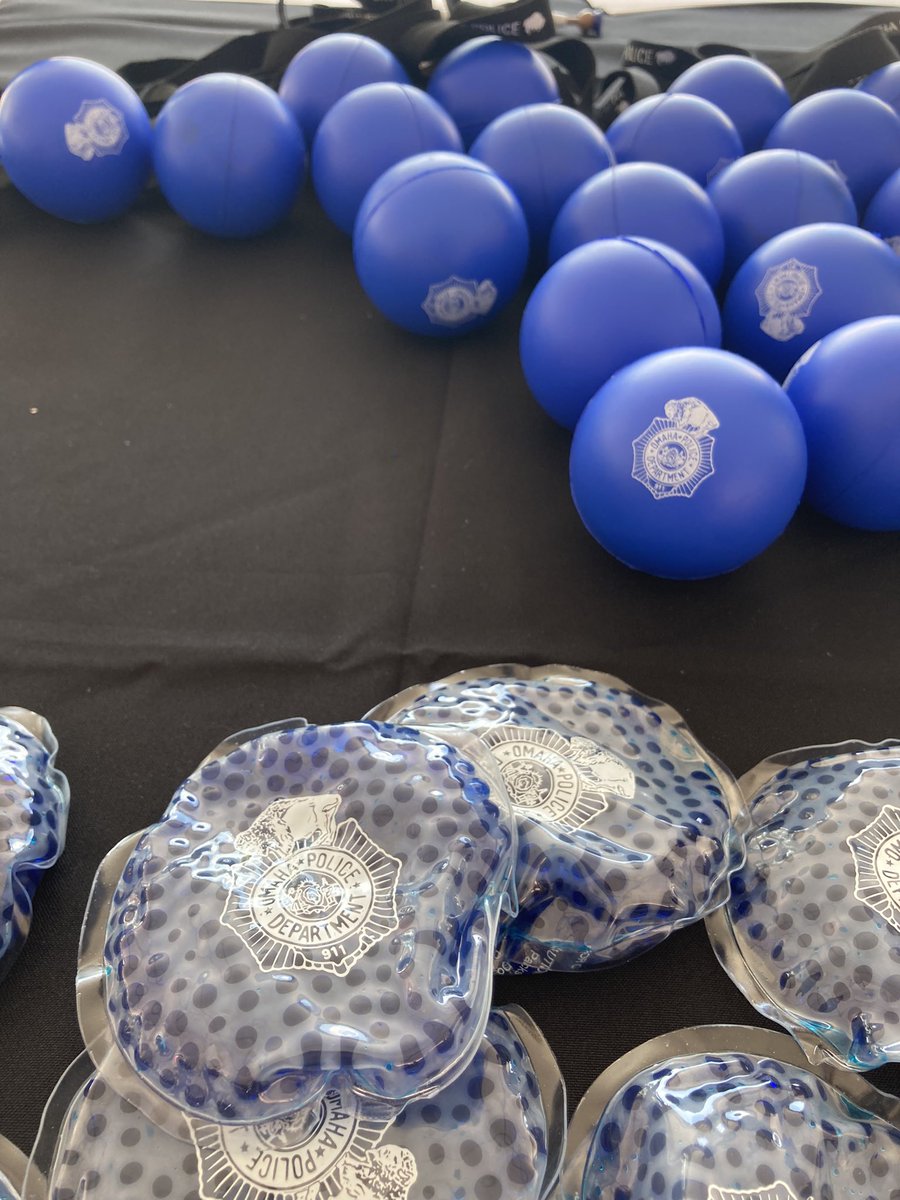 OPDOfcPecha's tweet photo. Swing out to Family Fun and Safety Day at Millard Days for some #OPD and Crime Stoppers swag. And say hi to our Mounted Patrol horses. https://t.co/gigZNbw36o